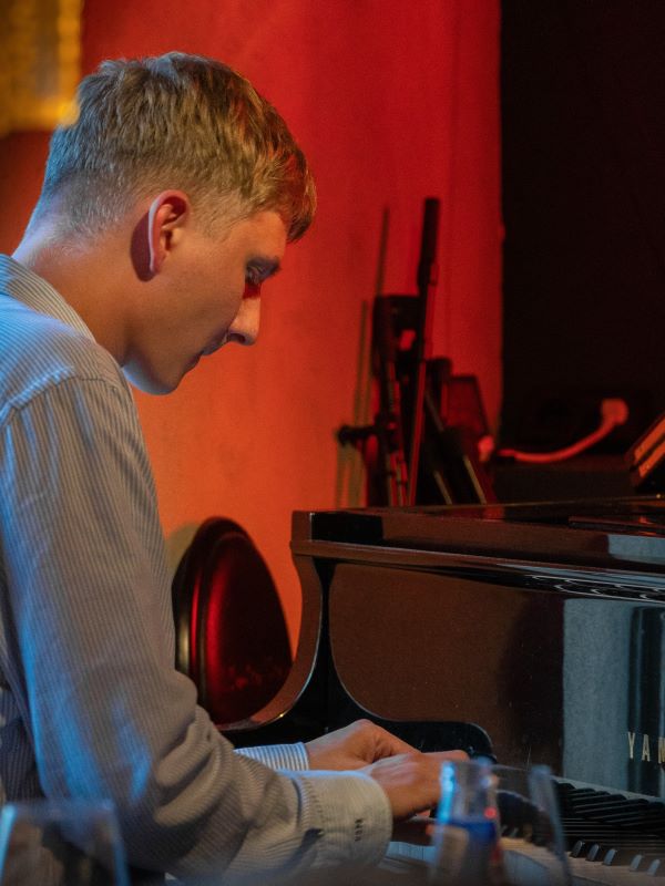 Arvid Bärtås profilbild under MusikMentorns personal